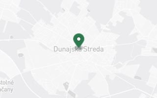 Mapa — Dunajská Streda - Dunajská Streda