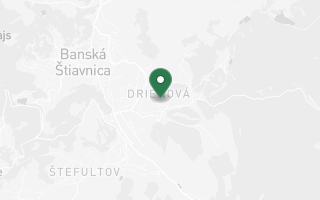 Mapa okolia mesta Banský Studenec