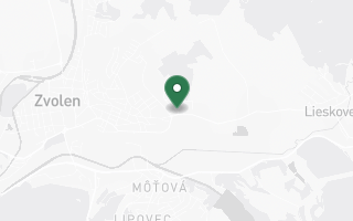 Mapa okolia mesta Očová
