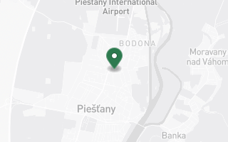 Mapa okolia mesta Banka