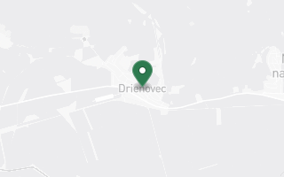 Mapa — Drienovec - Košice - okolie