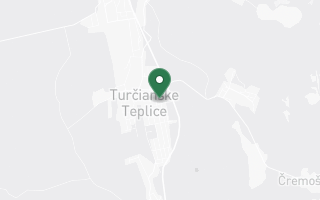 Mapa okolia mesta Mošovce