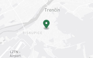 Mapa okolia mesta Motešice
