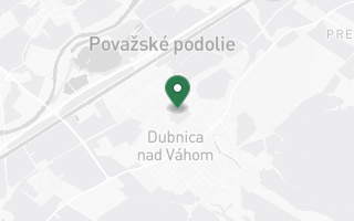 Mapa okolia mesta Košeca