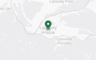 Mapa — Liptovský Hrádok - Liptovský Mikuláš