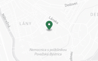 Mapa — Považská Bystrica