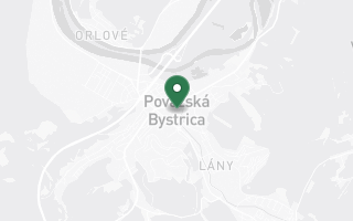 Mapa — Považská Bystrica - Považská Bystrica