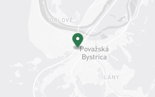 Mapa okolia mesta Stupné