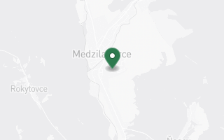 Mapa okolia mesta Čabiny