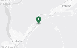 Mapa okolia mesta Trstená