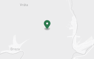 Mapa okolia mesta Hruštín