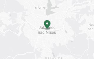 Mapa — Jablonec nad Nisou