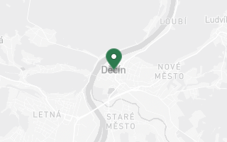 Mapa — Děčín
